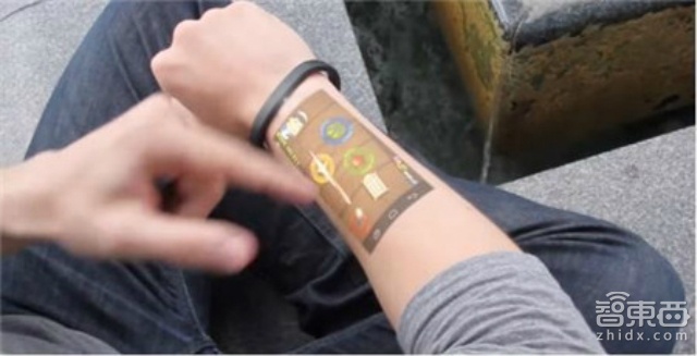 Cicret：把Android系统投影在皮肤上的智能手环