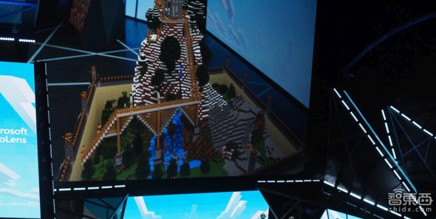 视频：微软在E3上演示Hololens版Minecraft