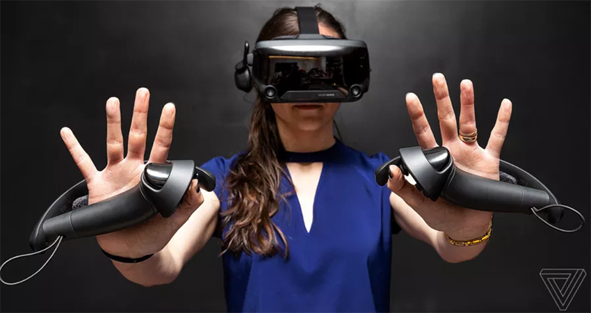 Valve Index成VR手柄MVP：精准跟踪每根手指，手势操作更自然