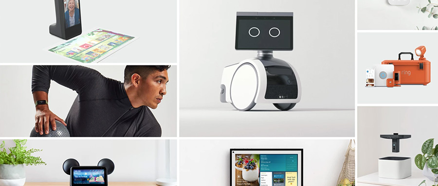 亚马逊首推家庭机器人，超萌圆眼平板脸！10款智能硬件扎堆来了