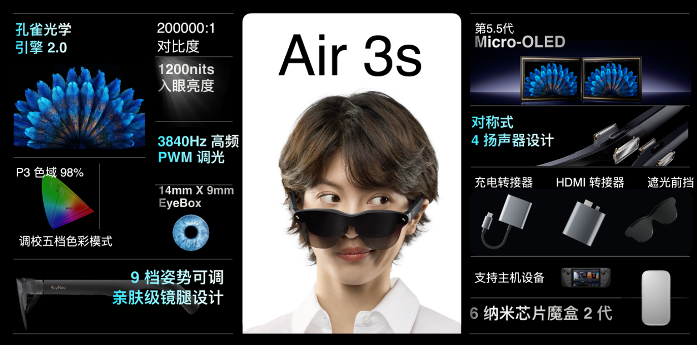 雷鸟创新亮出万元AR眼镜王炸,对标Meta,融合安卓,X3 Pro 8999元起