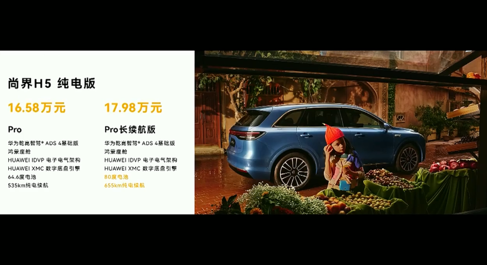 15.98万起,鸿蒙智行最便宜新车来了!