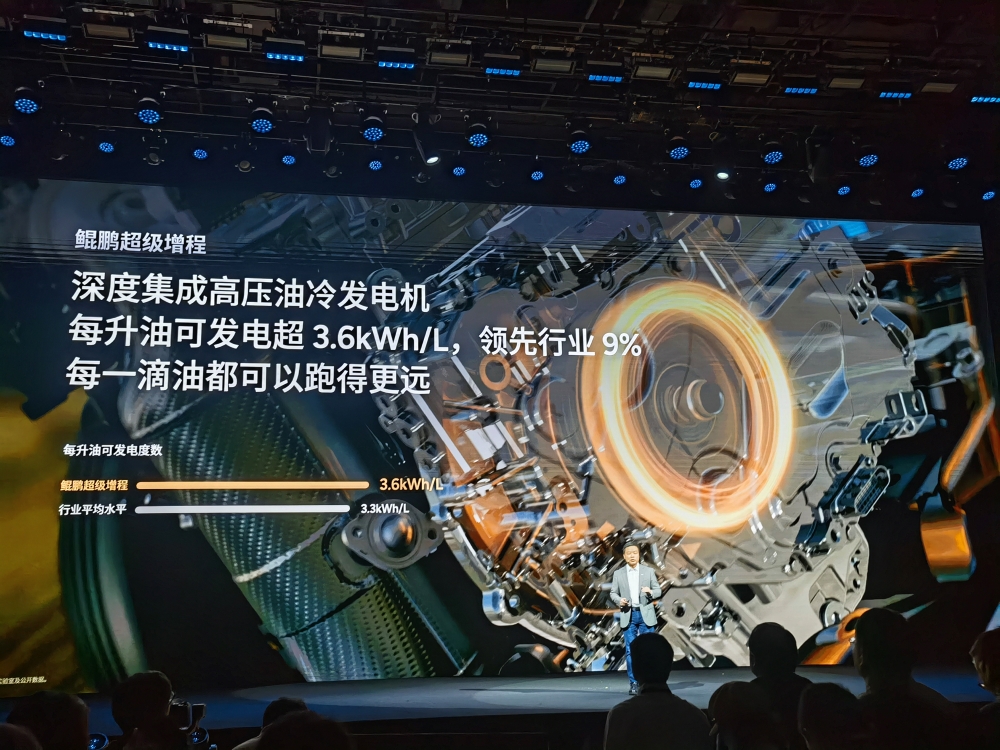小鹏X9增程版预售35万起!何小鹏感慨不再是纯电车企,现场拆机器人
