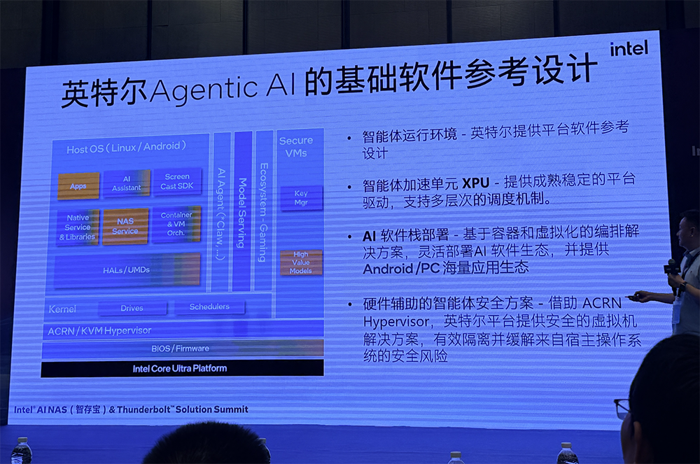 把硬盘盒变“AI大脑”,还能联动养龙虾,英特尔亮出AI NAS全家桶