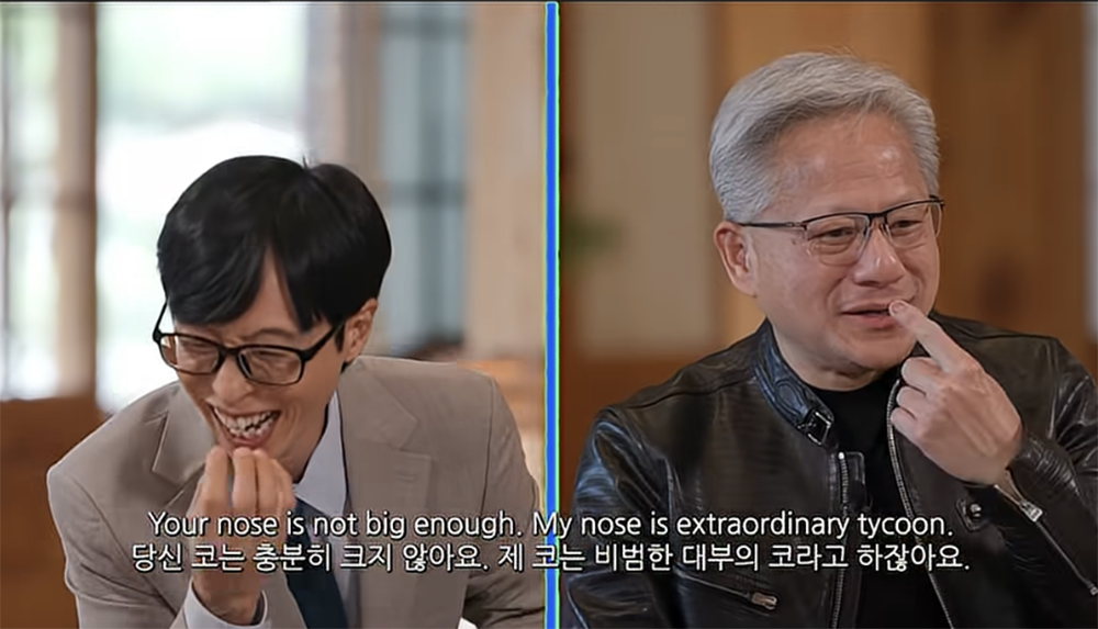 黄仁勋在韩国玩嗨了:送亲签5090,上综艺跳舞,喊话逢低买入