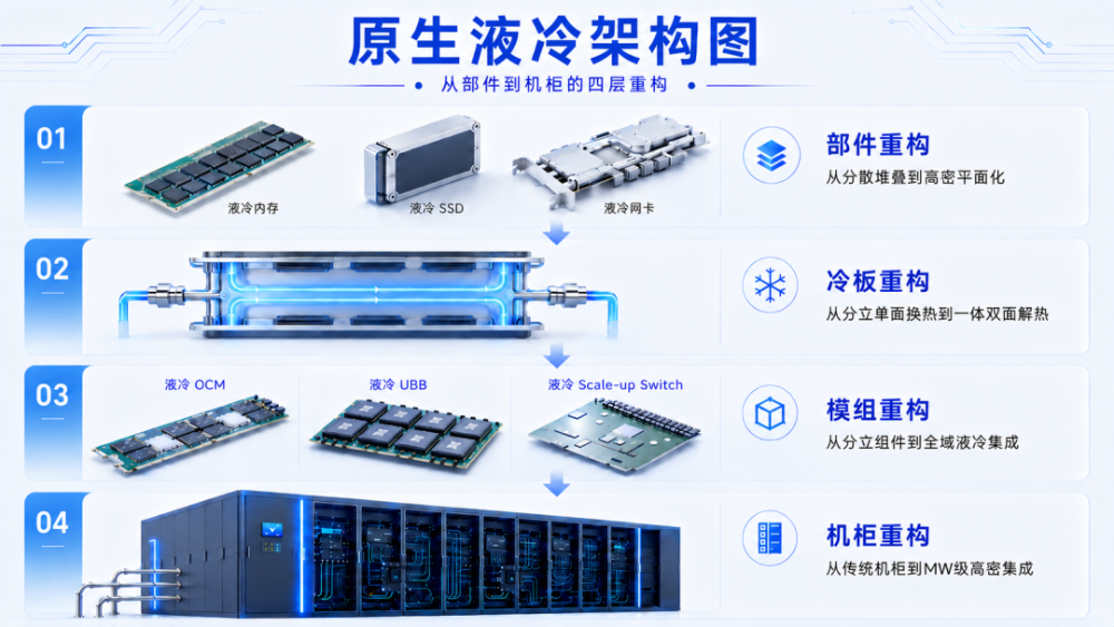 原生液冷不是液冷技术的“Pro Max”,Token工厂需要一次系统重构