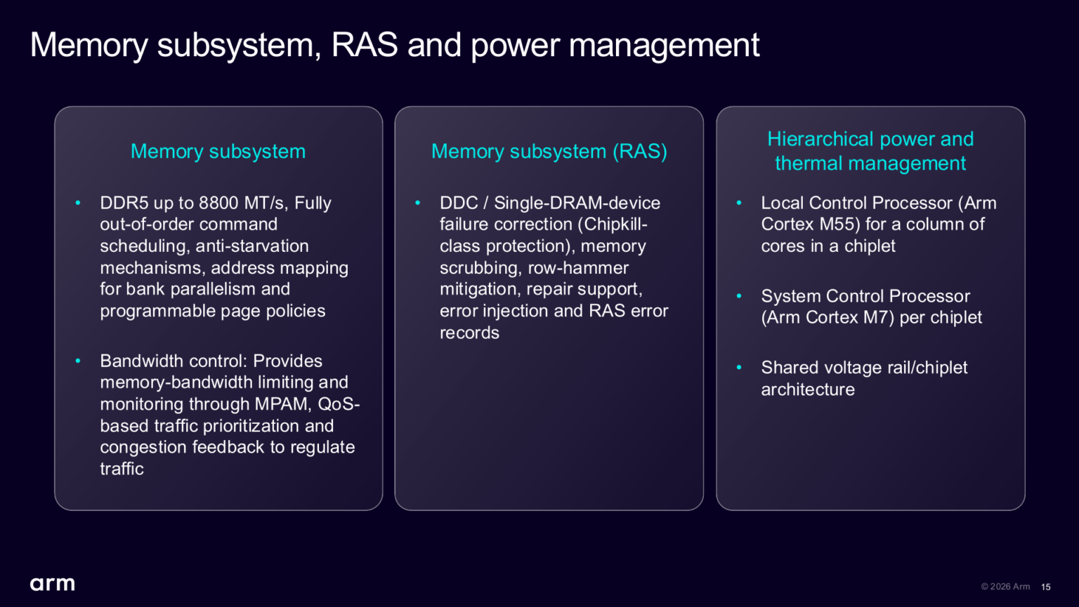 Arm详解首款自研数据中心CPU:最高136核、300W TDP、DDR5带宽845GB/s