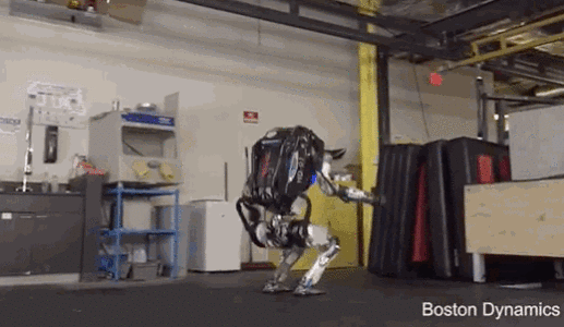 人形机器人挑战体操王子！波士顿动力Atlas秀神技，转体空翻有模有样