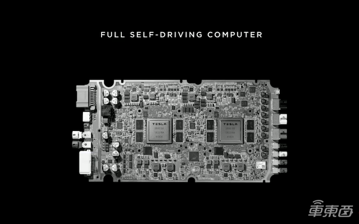 昨夜，特斯拉公布最強自動駕駛芯片 2020年部署無人出租車隊