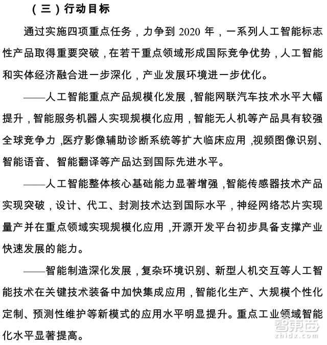 昨夜,人工智能三年国家战略公布:8类产品要火!