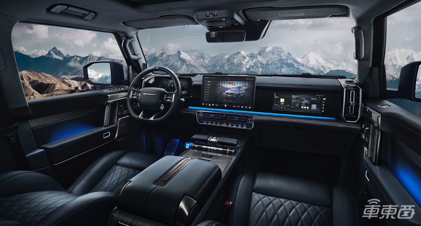 四电机越野怪兽，东风猛士917上市，63.77万起