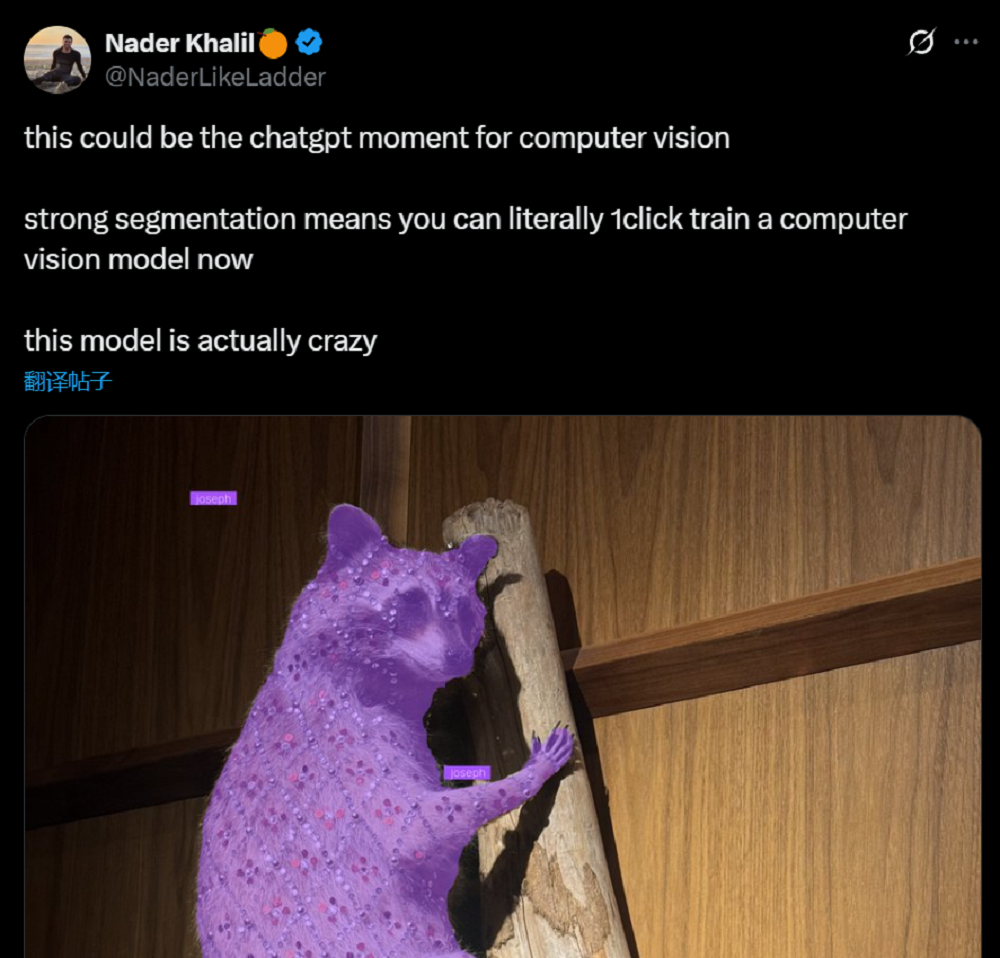 AI视觉GPT时刻!Meta新模型一键“分割世界”,网友直呼太疯狂了