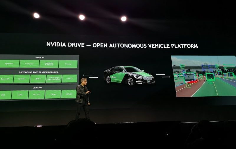 最强无人车芯片量产!英伟达老黄起舞叫卖,小鹏、奇点采用