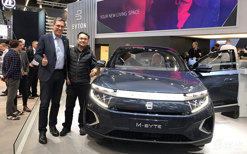 拜腾首款量产车亮相法兰克福车展 CEO戴雷详解新造车出海计划
