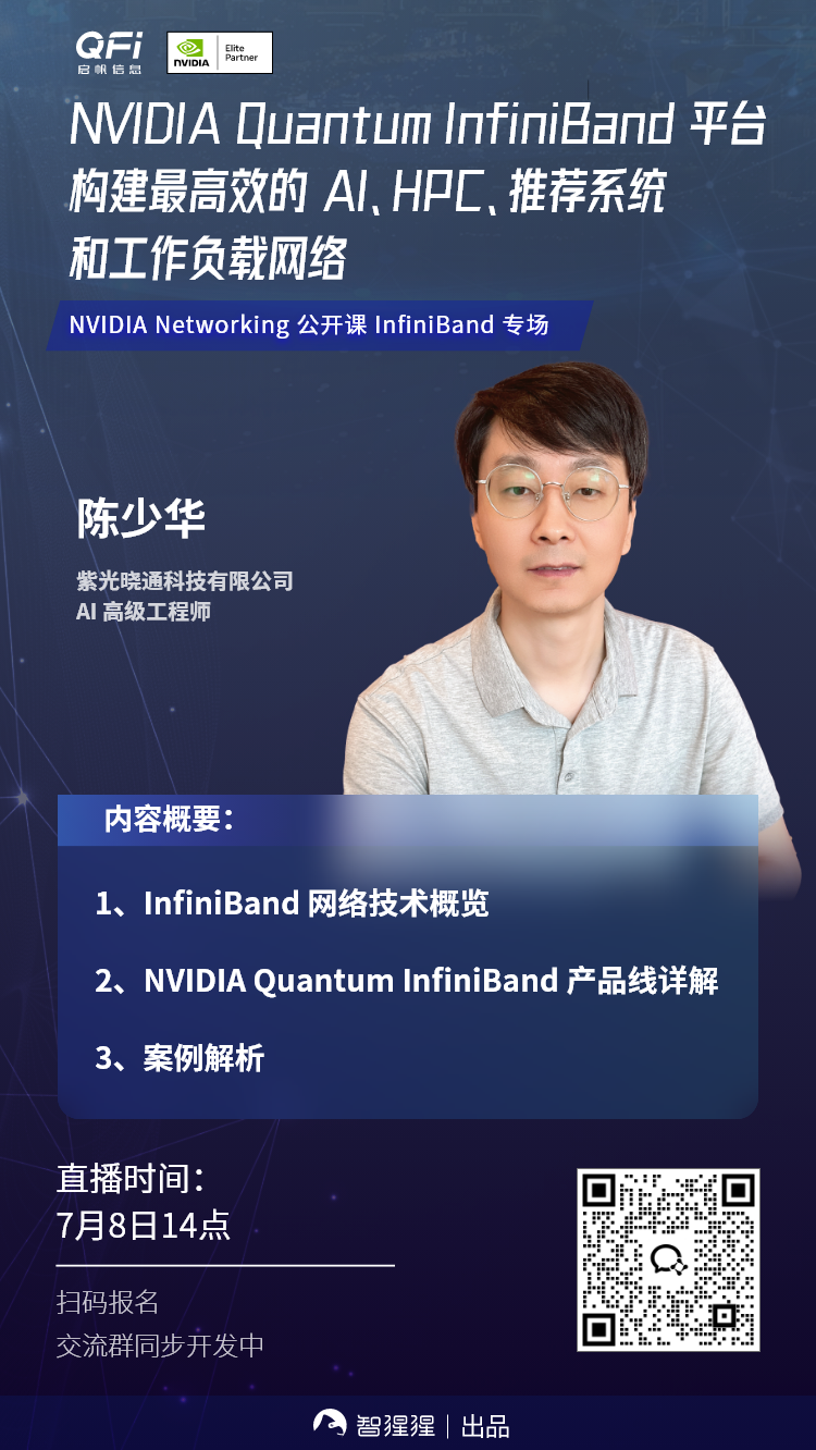 NVIDIA Quantum InfiniBand 平台构建最高效的 AI、HPC、推荐系统和工作负载网络