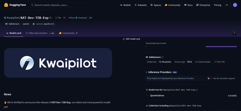 拿下开源编程模型第一，竟然是快手