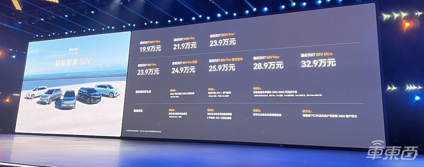 19.9万元起售!配备宁德时代神行电池,奇瑞新纪元ET正式上市