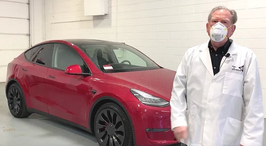 特斯拉Model Y拆解：线缆排布更规整 整体长度或仍在1公里以上