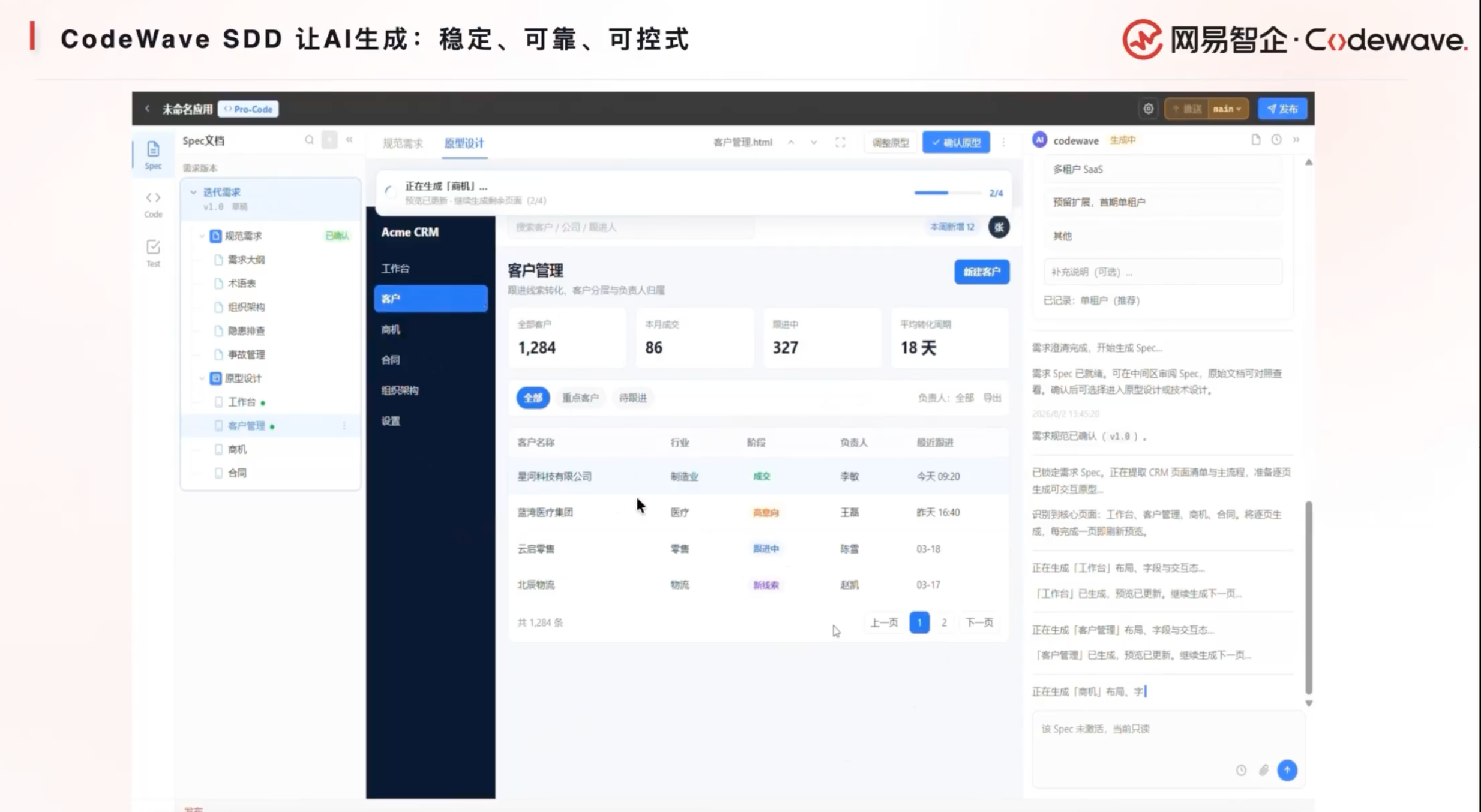 三步告别“屎山代码”？网易发布CodeWave SDD，瞄准L4级别软件开发