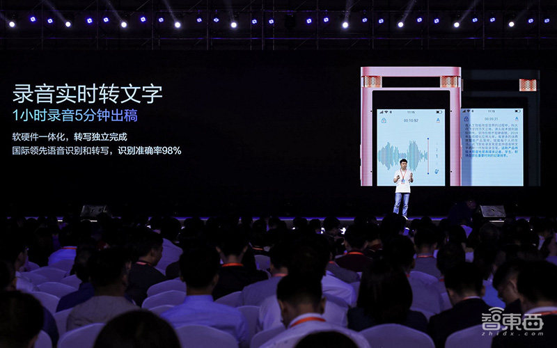 科大讯飞用AI颠覆录音笔行业:实时转写+分场景降噪+边录边译