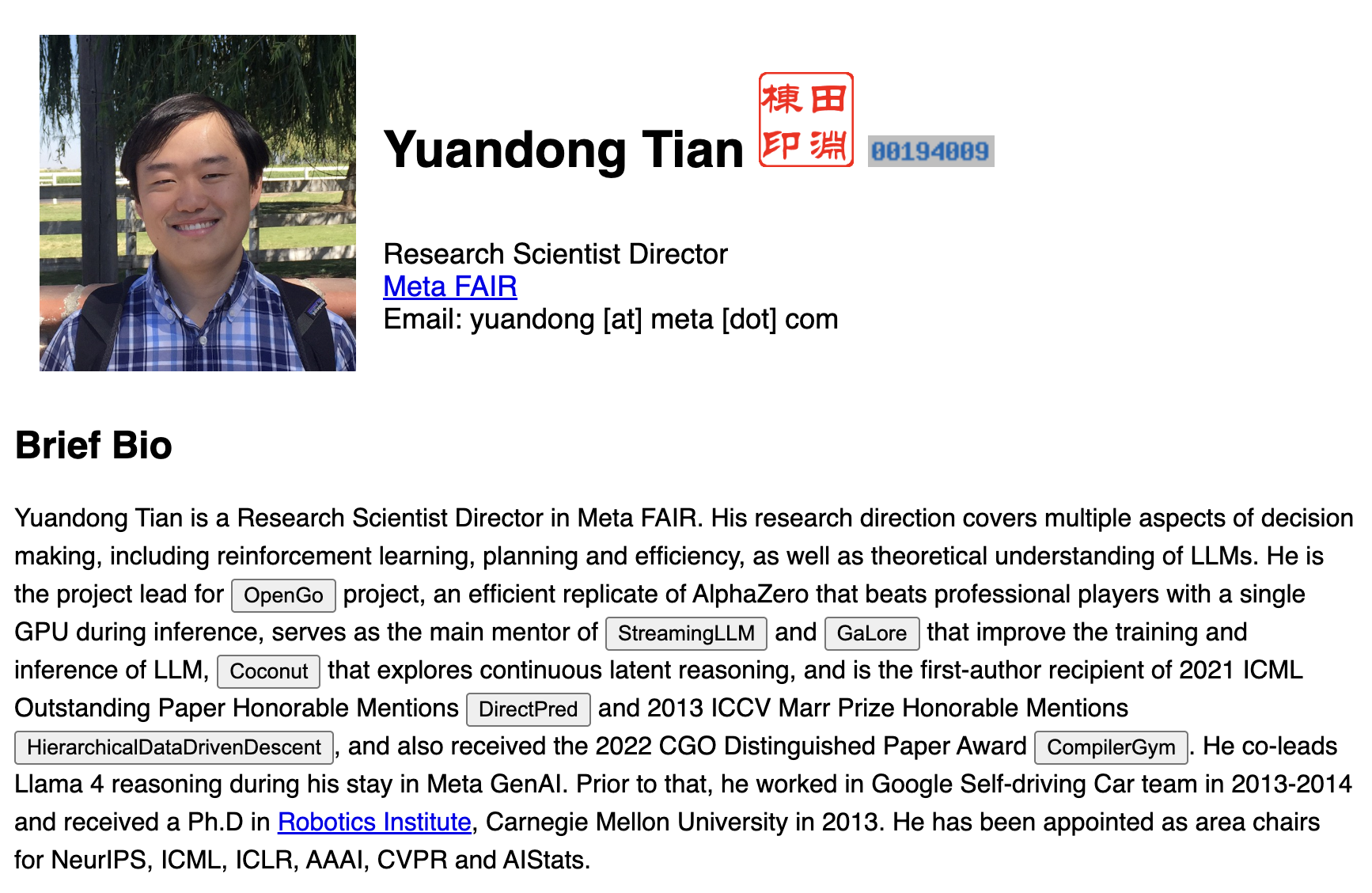 Meta AI巨震!大神田渊栋被裁,成批华人科学家失业