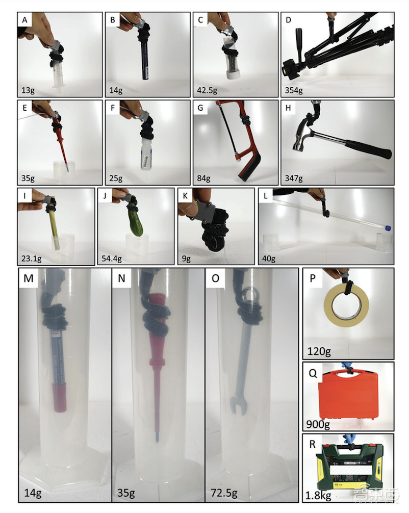 “蛇形”软爪仅8.2g,能举起超自重220倍的物体!一年半内有望投入商用