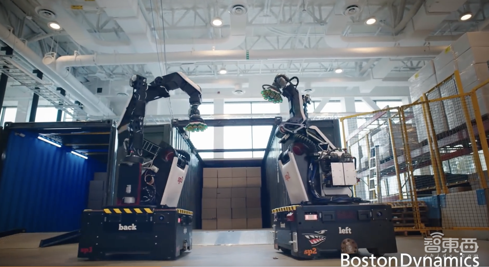 波士顿动力机器人进工厂“搬砖”!1小时搬800箱,16小时不用续航