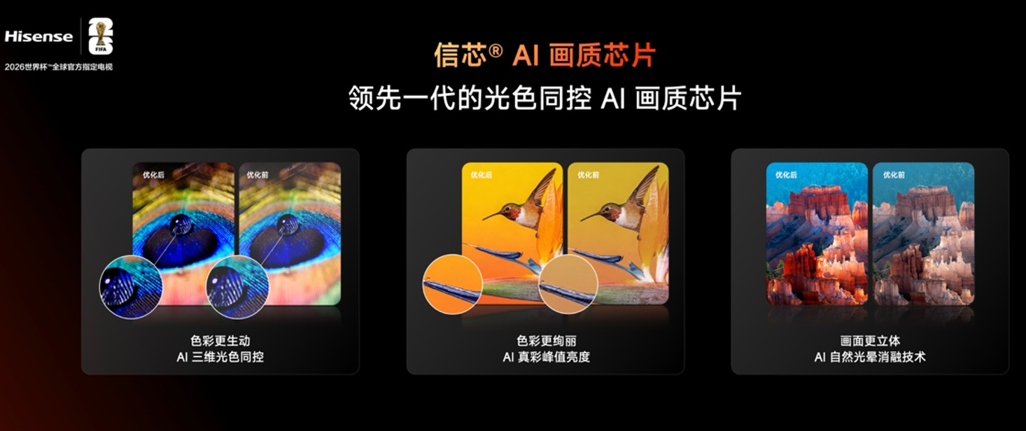 海信发布小墨ES5系列电视,RGB-Mini LED旗舰黑科技下放,百寸大电视12999元起