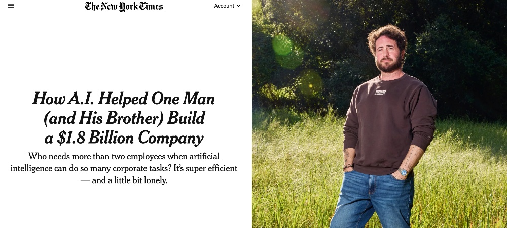 大翻车！“世界首个10亿美元一人公司”被打脸