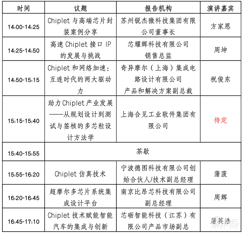 倒计时9天!第三届中国互连技术与产业大会开幕在即,完整议程公布