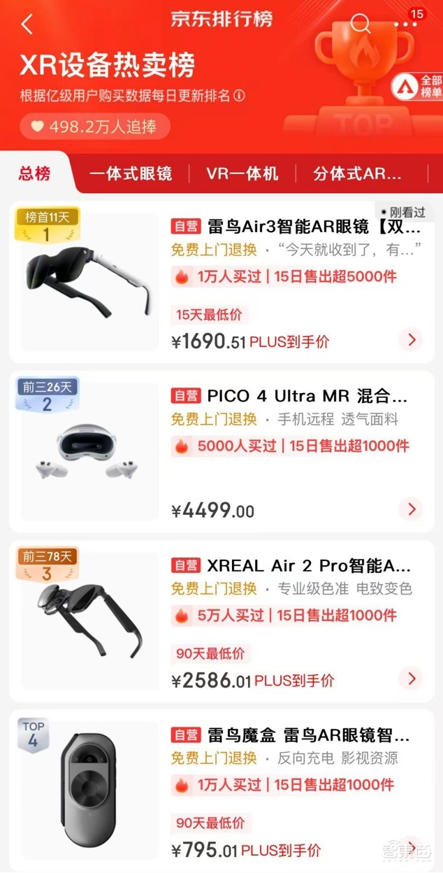 双11卖爆的国产AR眼镜,做到了苹果Vision Pro没做到的事