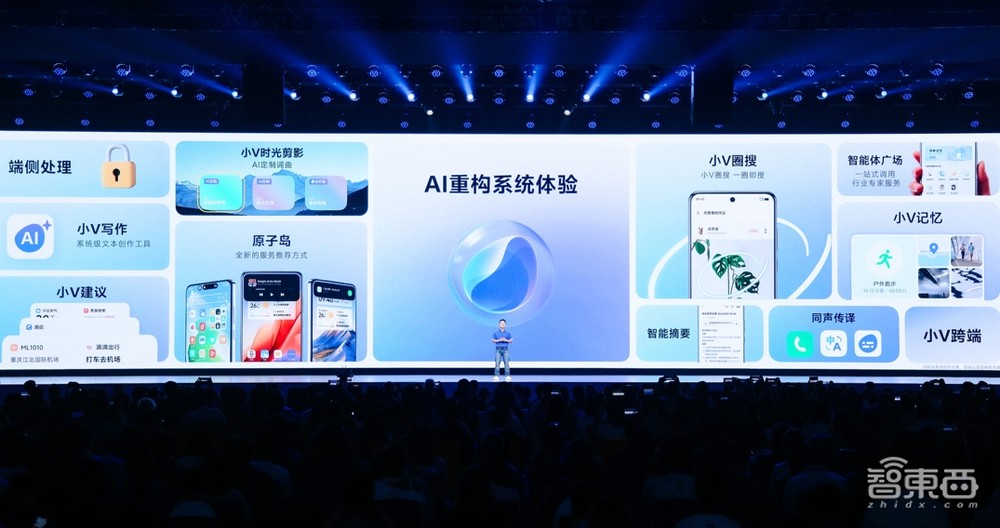 vivo自研大模型全家桶炸场,亮出PhoneGPT智能体,蓝心小V一键搞定衣食住行