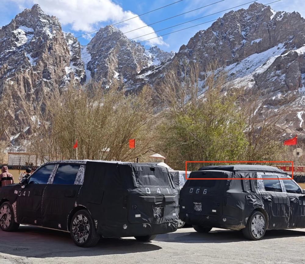 小米两大高管预告新车！YU9或搭载可升降顶棚，数百人正在冬测