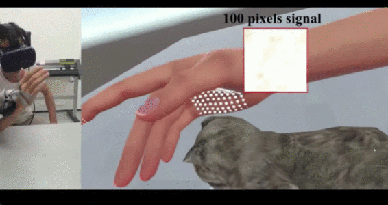 在元宇宙中实感“撸猫”！腾讯触觉技术登Science子刊