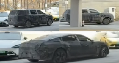 小米三款新车谍照曝光？！疑似两款增程亮相，SU7加长版也来了