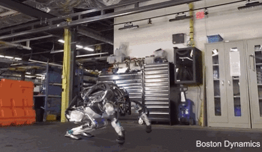 人形机器人挑战体操王子！波士顿动力Atlas秀神技，转体空翻有模有样