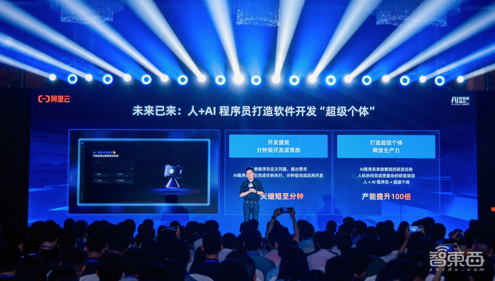 国产AI程序员来了!一句话开发应用,取代70%重复工作,对话阿里云资深专家