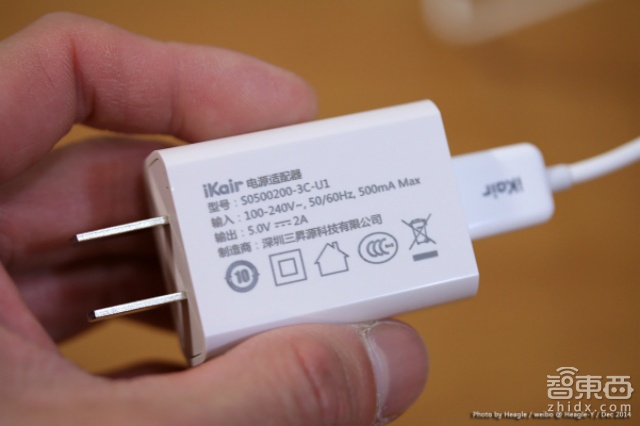 基于Wi-Fi的空气检测仪-iKair空气胶囊体验