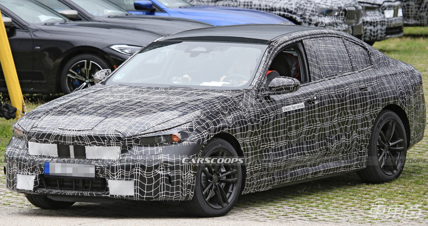 纯电宝马5系谍照曝光 或名为i5,最早2023年上市