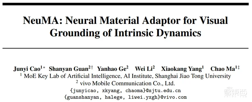 vivo影像規(guī)劃預(yù)研部研究員官善琰：基于視覺的物理規(guī)律反演研究 | 講座預(yù)告