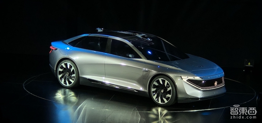 拜腾概念轿车K-Byte全球首发！武装激光雷达