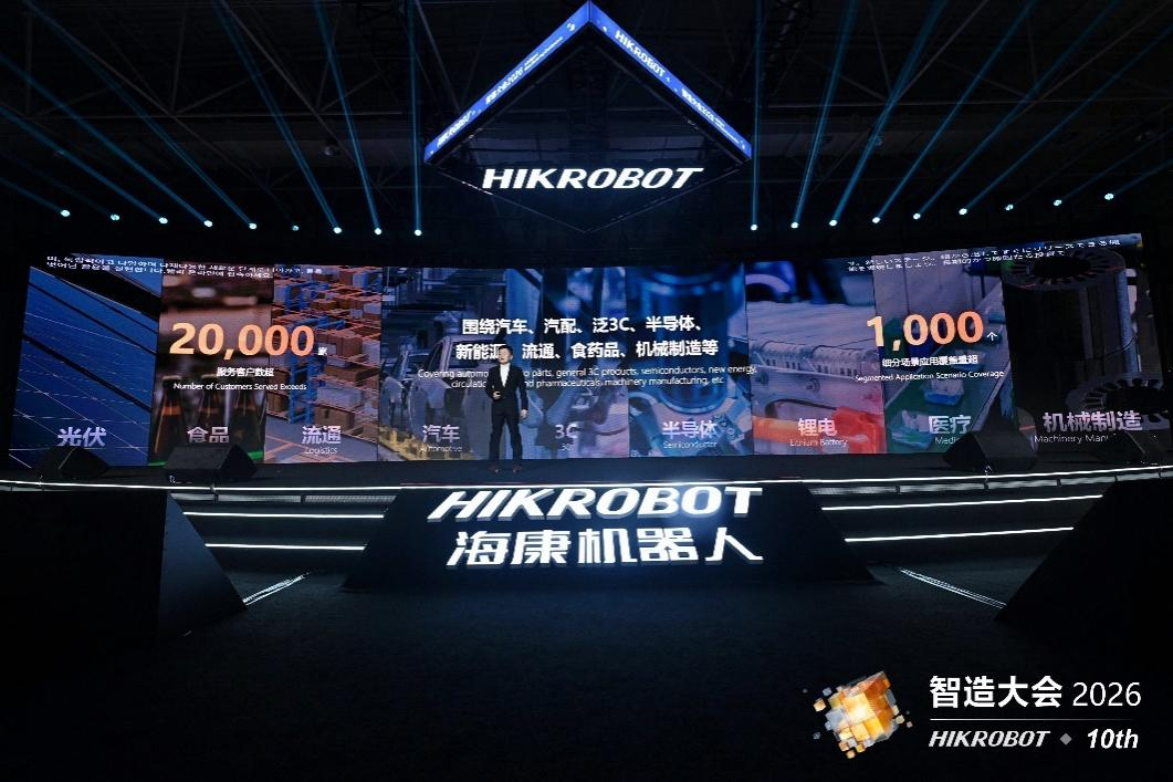 营收65亿，出货破千万！海康机器人连发35+机器视觉新品