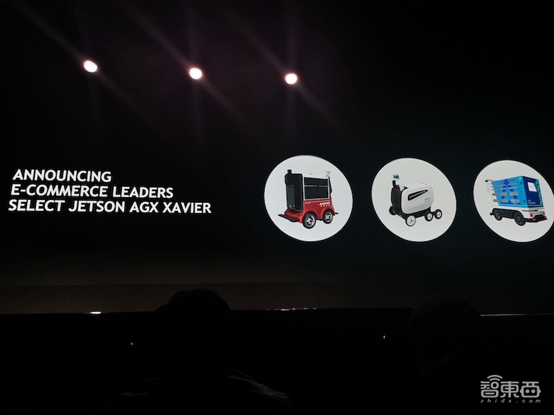 黄仁勋现场秀AI跳舞！联合美团打造无人外卖车