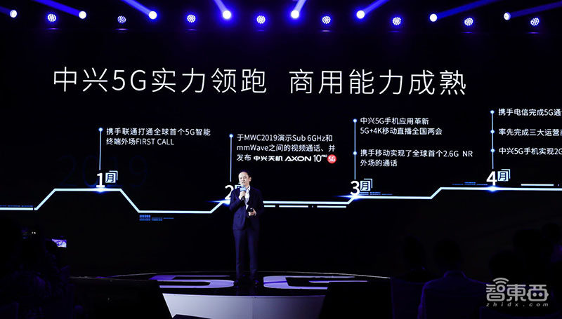 中兴抢先推出5G手机!AXON 10 5G版已做好商用准备