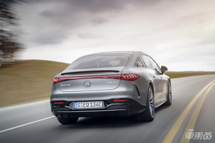 外媒首测奔驰AMG EQS:最远能跑586公里,辅助驾驶表现出色