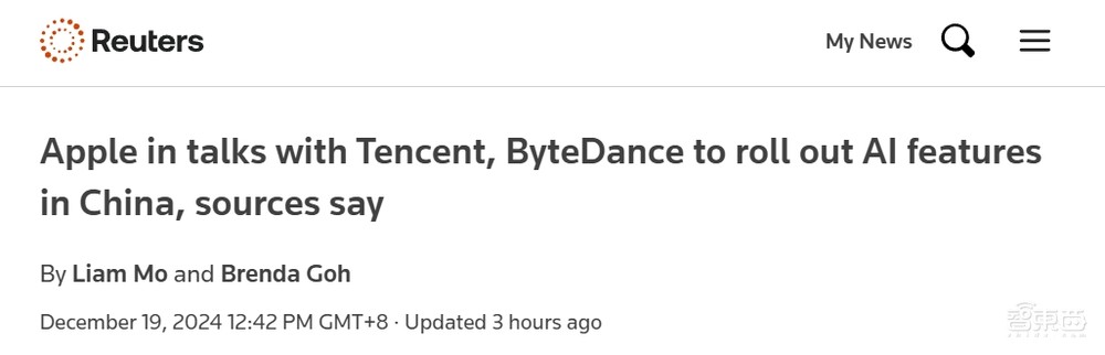苹果AI落地中国生变:正接触腾讯和字节,百度还有机会吗