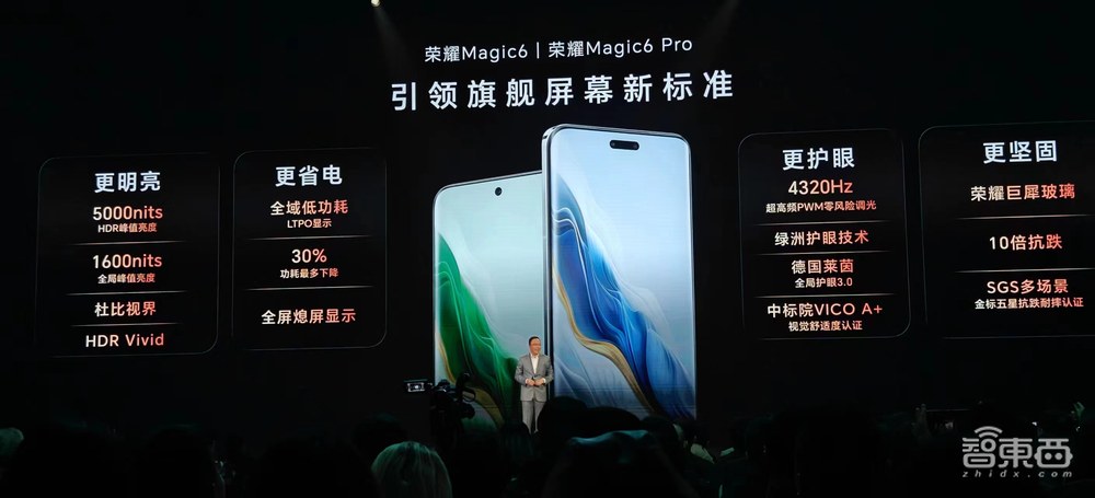荣耀Magic6系列秀卫星通信、自研芯片,折叠屏推保时捷设计,对话CEO赵明