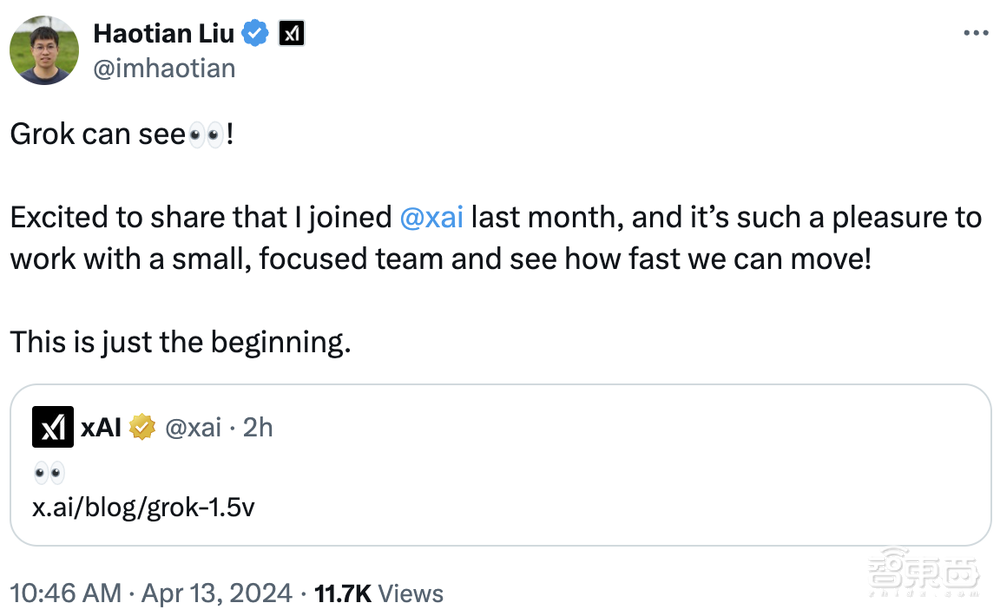 马斯克发布Grok-1.5V!xAI首款多模态大模型,能看图写代码、算热量