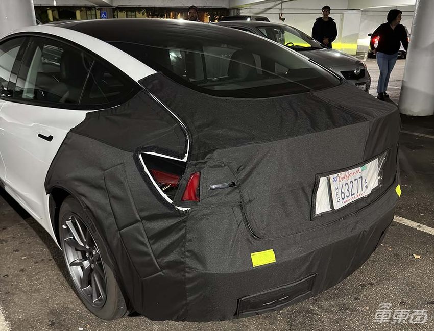 特斯拉Model 3或将更新:海外网友称外观小改,或采用一体压铸技术