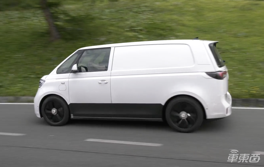 大众ID.Buzz路试视频曝光：整体造型接近概念车，将于2022年量产